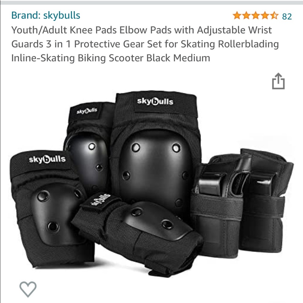 Knee-elbow-wrist pads NWT - size M - bundle!!!